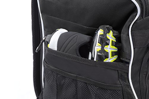 Dashsport Baseball Bag Softball Backpack Bat Bag | T-Ball Equipment And Softball Bag | Bat Pack (Black) #TOP4