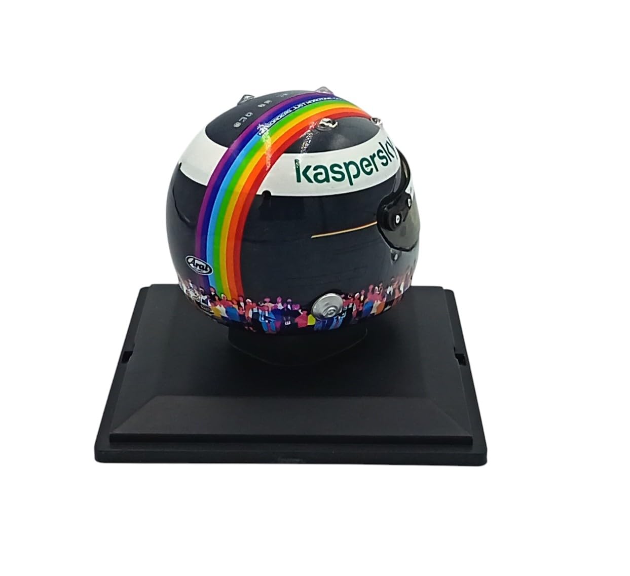 OPO 10 Formel-1-Helm kompatibel mit Ferrari F1: Sebastian Vettel #5 Scuderia Ferrari 3. Großer Preis der Türkei 2020 - Maßstab 1:5 Spark - CAS77