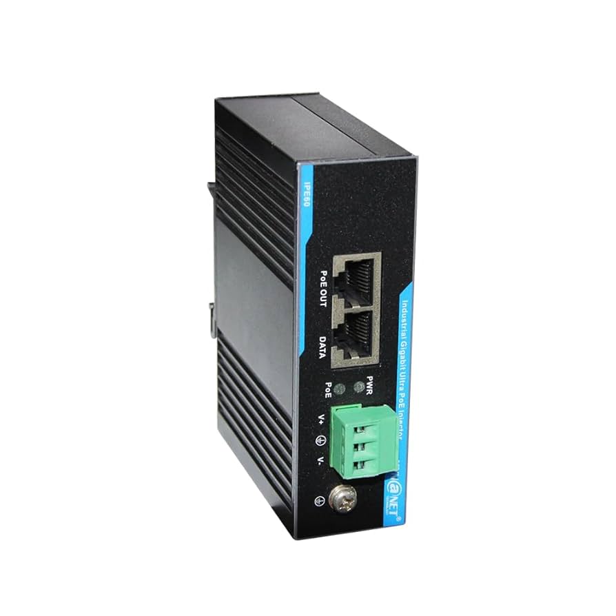 Amazon.com: HYN@NET Gigabit Industrial PoE Injector 60W