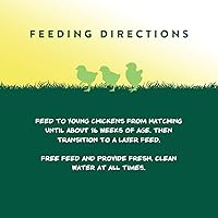 Vista 8 de Manna Pro Alimento Medicado para Pollitos Crecedores – Migas de Alta Proteína con Amprolio para Prevención de Coccidiosis – Alimento Completo