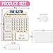 Personalized Wooden Daily Routine Chart 12x15