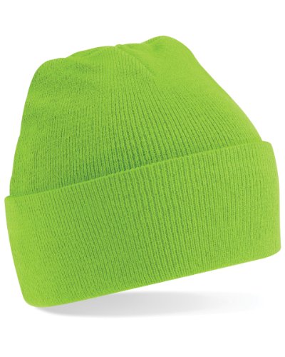 Image of Beechfield Original Cuffed Beanie[B45] Lime