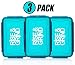 Food Storage Containers - Plastic Meal Prep Containers - Motivational, Multi Colored, Three Pack & 100% Leak Proof (3 Pack, Rise&Grind)