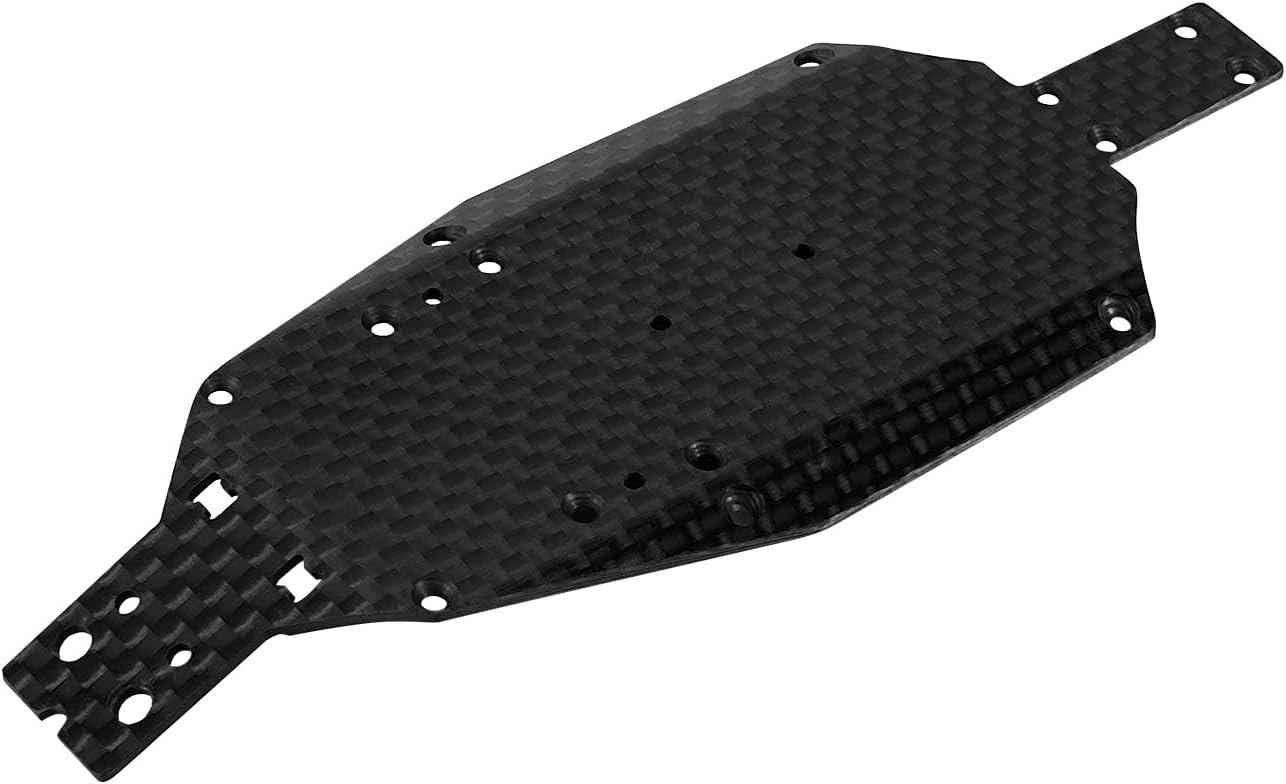 INJORA Carbon Fiber Chassis for 1/28 Losi Micro-T (7g)