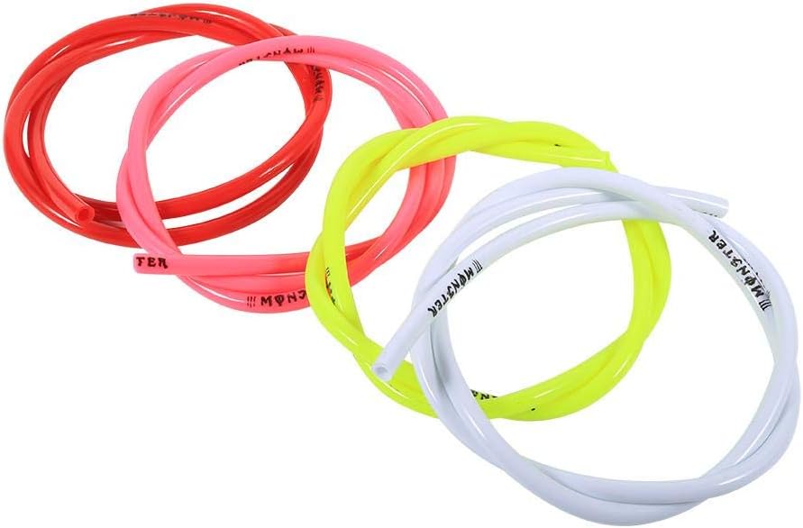 Fuel Line Pipe, Akozon 1M Colorful Gas Oil Hose Fuel Line Petrol Tube Pipe For Motorcycle Dirt Pit Bike ATV Petrol Tube Pipe