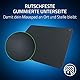 Razer Atlas - Glasmausmatte - Premium gehärtetes Glas-mauspad (Mikrogeätzte Ultra-Glatte Oberfläche, Schmutz- und kratzabweisend, Leisere Mausbewegungen, 450 x 400 x 5mm) Schwarz