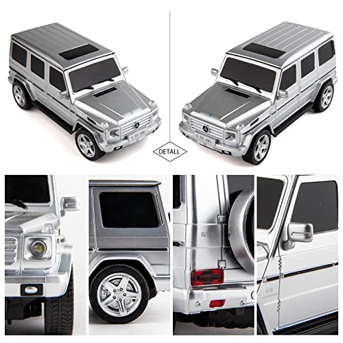 Tgrcm-Cz Compatible For 1:24 Mercedes-Benz G55 Amg Remote Control Toy Car With Lights，2X Rechargeable Batteries For Kids, Adults, Girls And Boys #TOP2