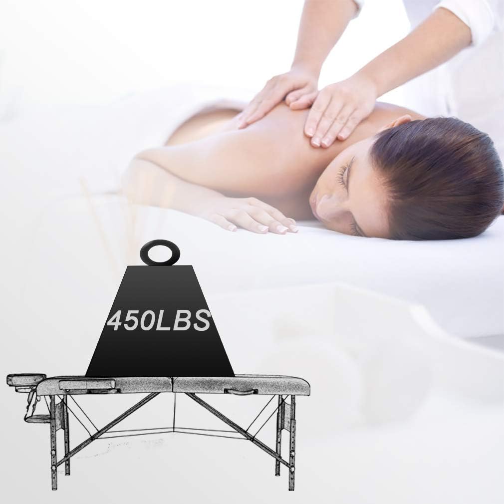 Adjusting the face cradle on the BestMassage Portable Massage Table