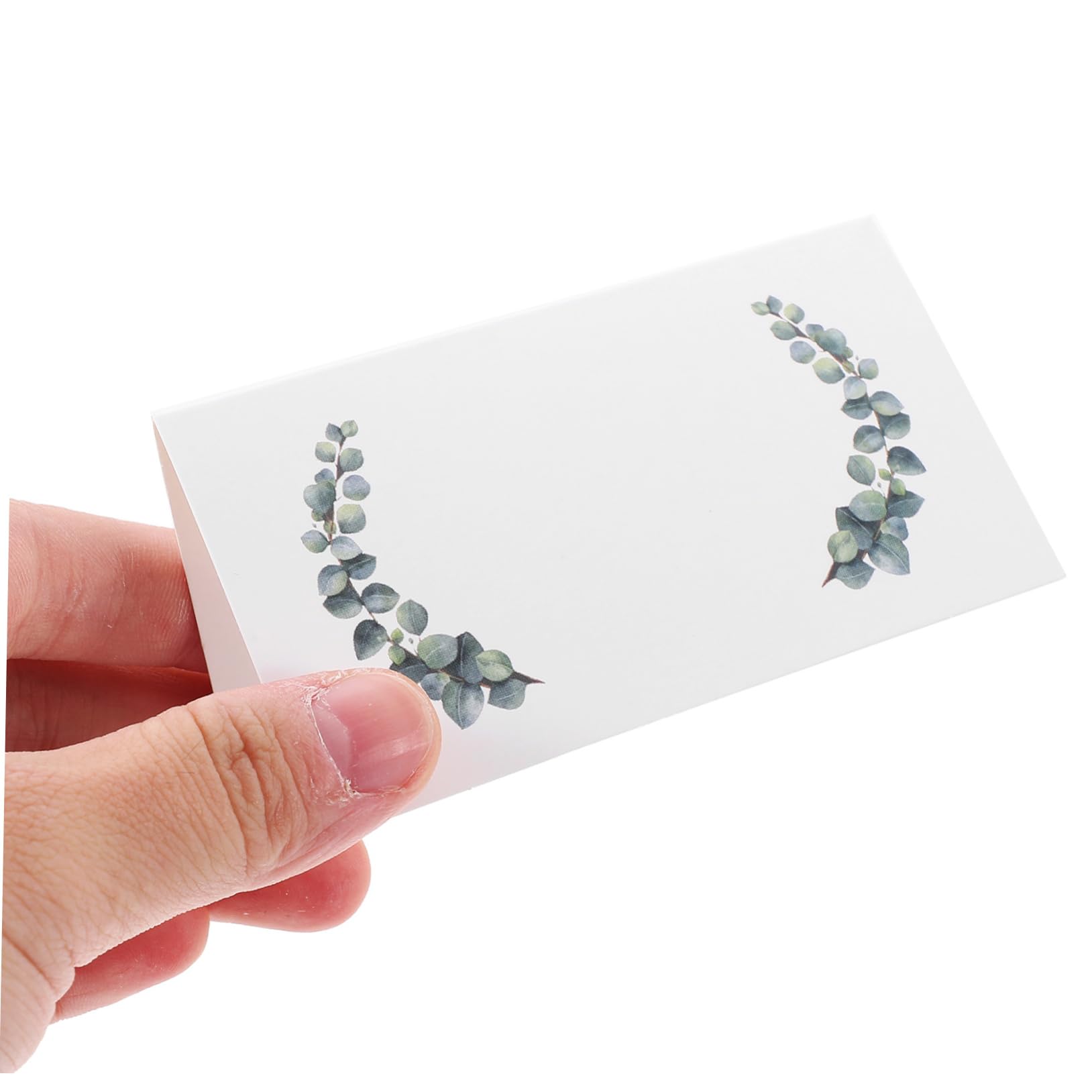 Zerodeko 3 Set Carte Segnaposto Per Matrimonio Con Design Foglia Per Feste E Cerimonie Accessorio Decorativo Per Facili Da Usare E Sicure 100 Pezzi*3
