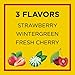Daily Care Moisturizing Lip Balm with SPF Variety Pack in Fresh Cherry Strawberry and Wintergreen Flavors: Daily Care Sticks 0.15 OZ - 3 count (1 pack) Daily Care Tubes 0.35 OZ – 3 count (1 pack)
