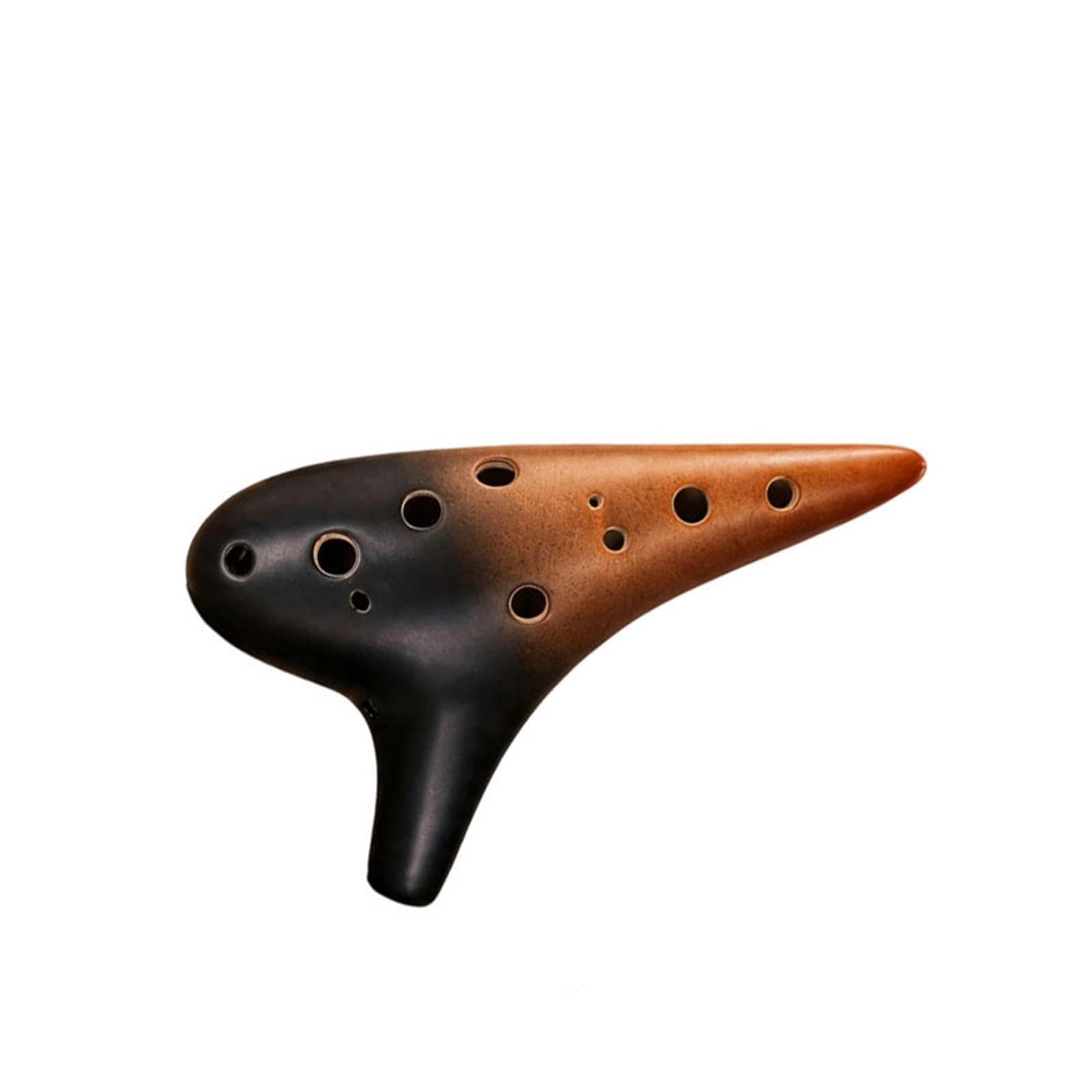 Alto Ocarina 12-otworowy Wędzony Klucz AC Alto Ocarina C