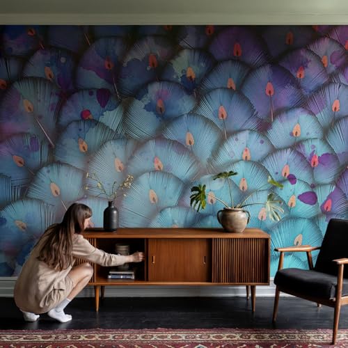 Papier peint auto-adhésif salon et chambre Tulup 152x104 cm moderne - 4