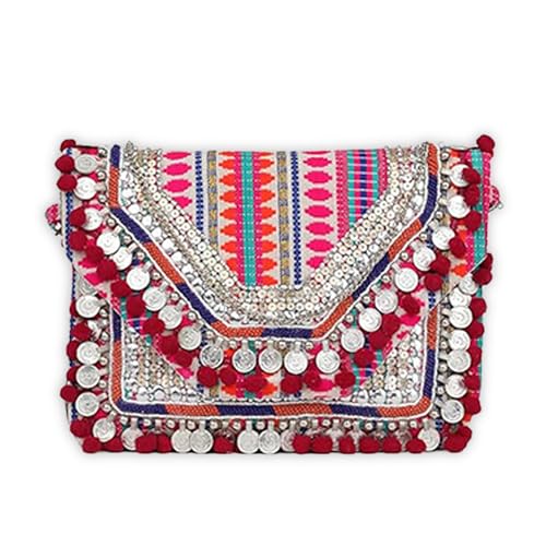 Ayashilp Handmade Boho Bags for Women - Embroidered Ethnic Style ...