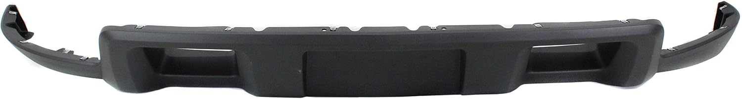 Предна страна view of the black lower valance