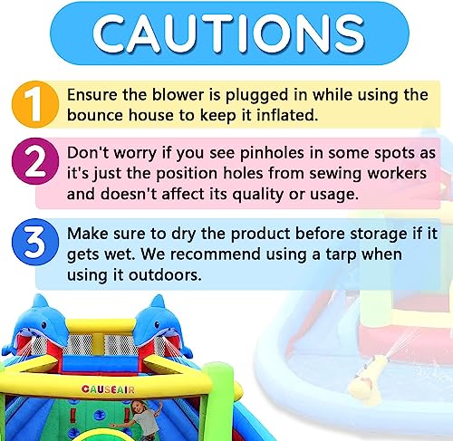 Causeair GFK-L007 Inflatable Water Slide thumb #4