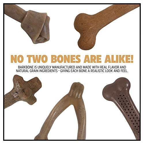 Pet Qwerks Original BarkBone - Nylon Dog Bone for Aggressive Chewers - BBQ Flavor - 7.75" by Pet Qwerks - Image 7