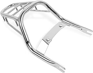 リアキャ リア荷物ラック モンキー 125 2018-2024用 Z125 2023用 リア取り外し可能バックレストラゲッジラックカーゴサポートホルダーブラケットカーゴテール バイク用ラゲッジラック(Silver)