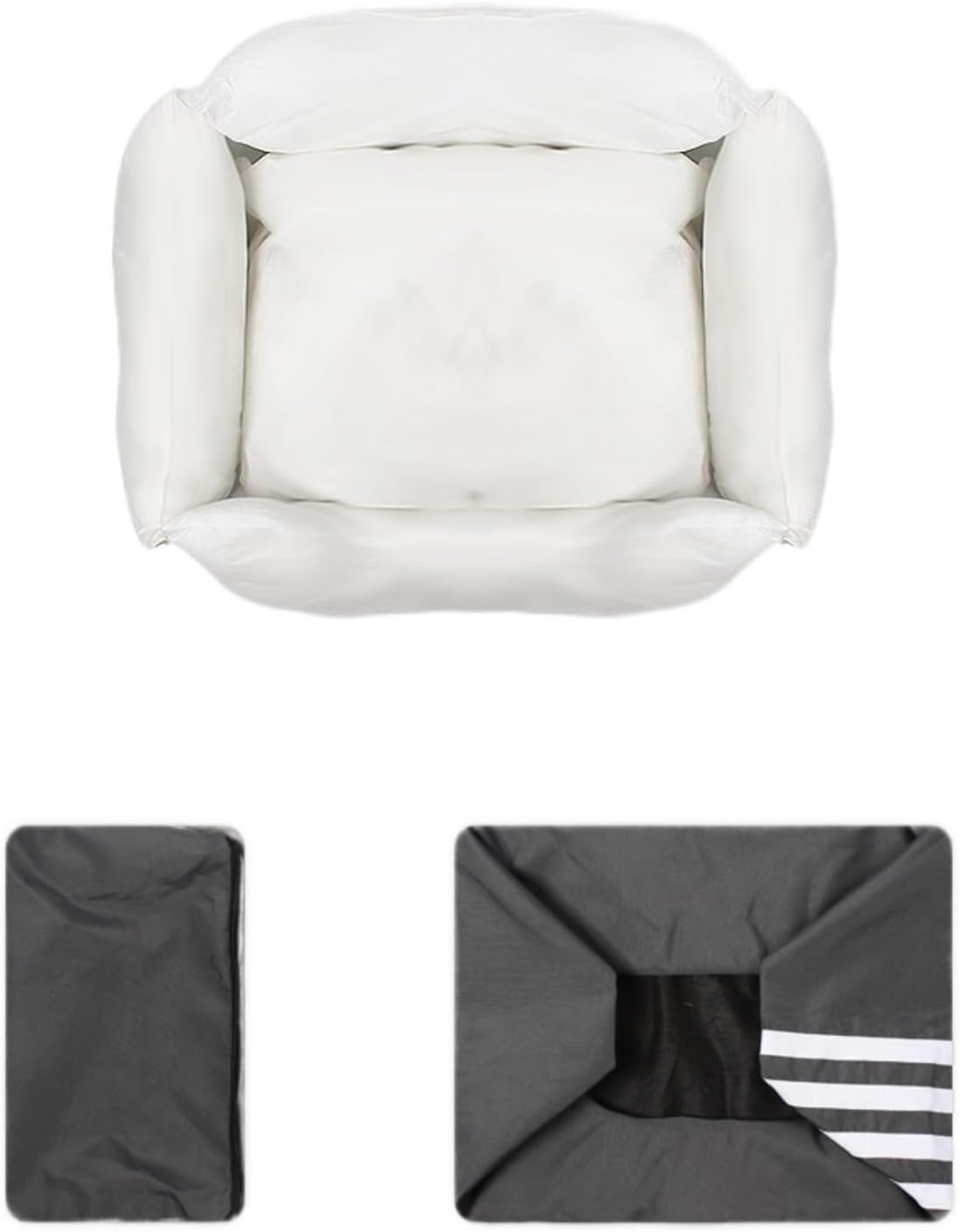 Dog Bed All-Season Dog Kennel Warm Pet Kennel Removable and Washable Dog Bed Dog Mat Pet Sofa Pet Supplies Pet Bed (Color : C, Size : 26 * 21 * 6IN) (C 26 * 21 * 6IN)