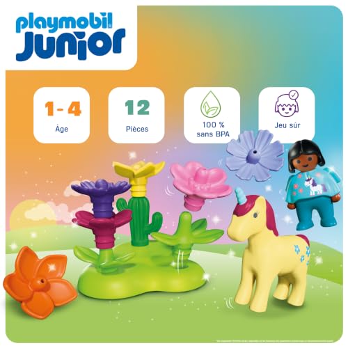 Playmobil Junior 72087 Le jardin des fées et des licornes - vue 7