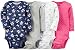 Carter's Baby Girls' 4 Pack Print Bodysuits (Baby)