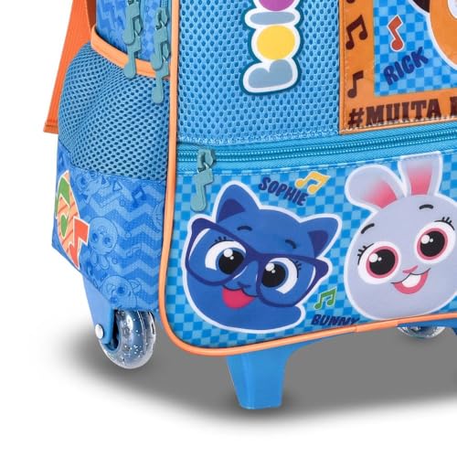 Mochila de Rodinhas Infantil Bolofofos