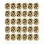Virgin Mary-octagon-gold color