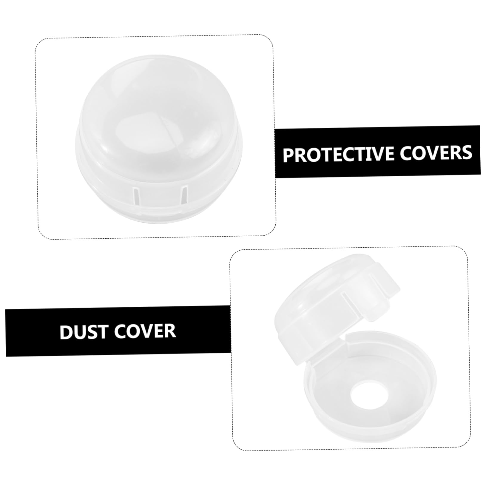 Totority Stove Top Protectors Baby Proof Gas Knob Covers Oven Knob Covers for Child Safety 4 Pack
