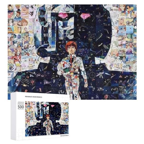 木製パズル ネオ ジオンガンダム 300ピース/500ピース/1000ピース パズル ジグソーパズル 収納ケース付き パズル装飾画 教育用ゲーム Jigsaw インテリア Puzzle おしゃれ 壁掛け ピクチュアパズル 装飾画 部屋飾り 脳チャレンジ 知
