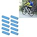 Bicycle Shift Cable End Caps, 10Pcs Bicycle Shift Cable End Caps Aluminum Alloy 4mm for Road Mountain Bike 4 Colors(Blue)