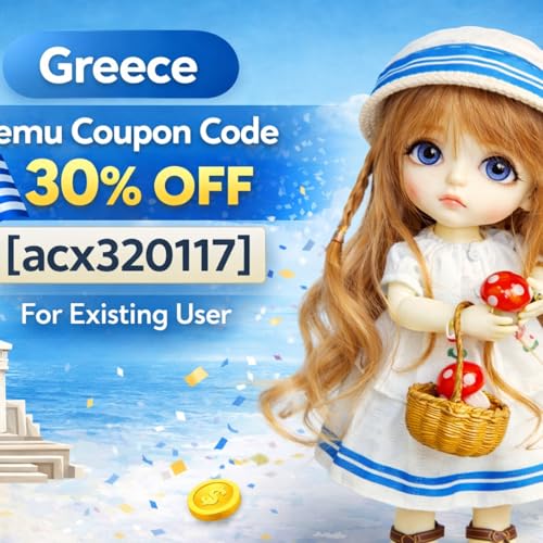 Page de couverture de Greece Temu Coupon Code 30% off [{acx320117}] For Existing User