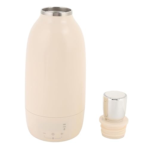 Miniatura 8 de Calentador de leche portátil para viajes, doble modos de calentamiento para agua de leche materna, batería de larga duración, gran capacidad para