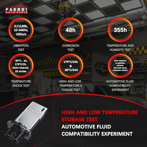 image for FAERSI Mass Air Flow Sensor Meter MAF 22680-7S000 AF10141 for 2003-201