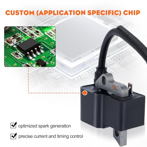 Hipa 545046701 Ignition Coil Module for Husqvar-na 125 E 125C 125L 125R 124L 125E 128L 128LD 128C 128R 128CD 128RJ 128LDX 128R String Trimmer Parts 530039224