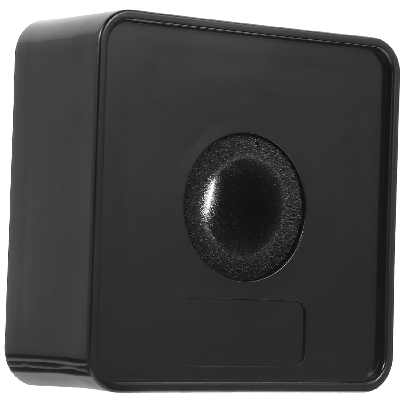 2pezzi Microfono Professionale Con Supporto Logo Per Presentatori Stazione Microfono Per Registrazioni Audio e Broadcast Base Stabilizzata e Design Elegante Nero