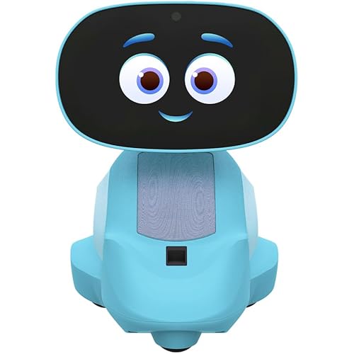 Miko 3 AI Robot for Kids – Smart Educational & STEAM Learning Robot with Interactive Apps, Games, Stories & Activities for Girls & Boys Ages 5–10 | Blue