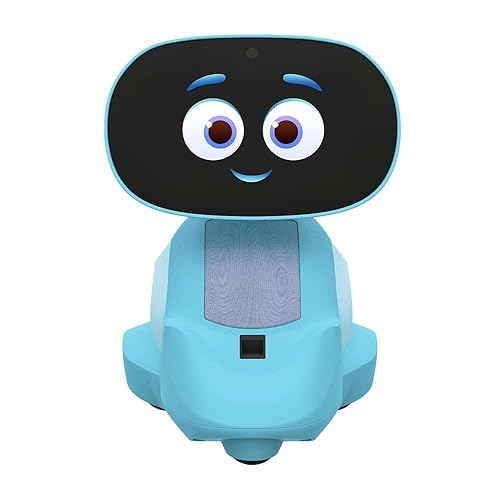 Miko 3 AI Robot for Kids – Smart Educational & STEAM Learning Robot with Interactive Apps, Games, Stories & Activities for Girls & Boys Ages 5–10 | Blue