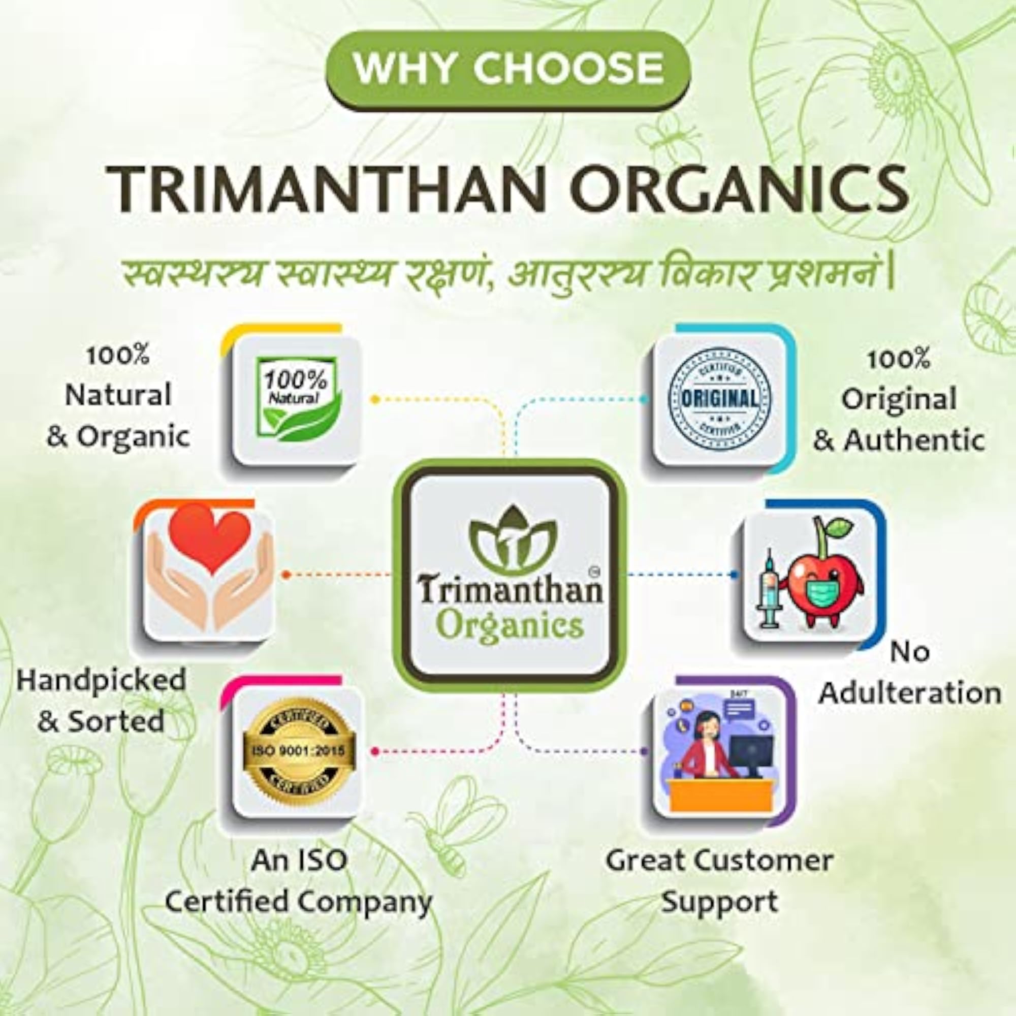 TRIMANTHAN ORGANICS Babool Gond, 250 GM Organic Protein Supplement