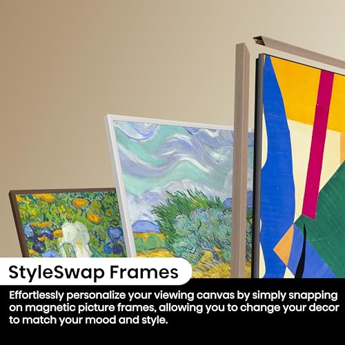 Hisense 65" 65S7NQTUK Canvas TV - 144Hz Game Mode PRO, Art Mode, Styles Swaps Frames, UltraSlim Wall Mount with Freely, Disney +, YouTube, Netflix