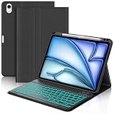 IVEOPPE Funda Teclado para iPad Air 11 Pulgadas M4 2026/M3 2025/M2 2024