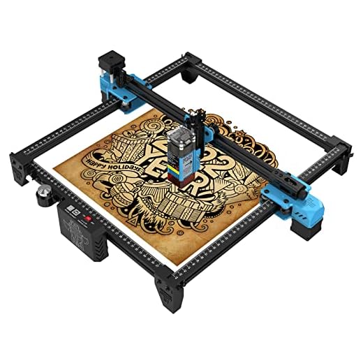 TTS-25 20W Laser Engraver Machine Laser Cutter Laser Cutting Engraving Machine Engraving Tool for Wood Leather Aluminum