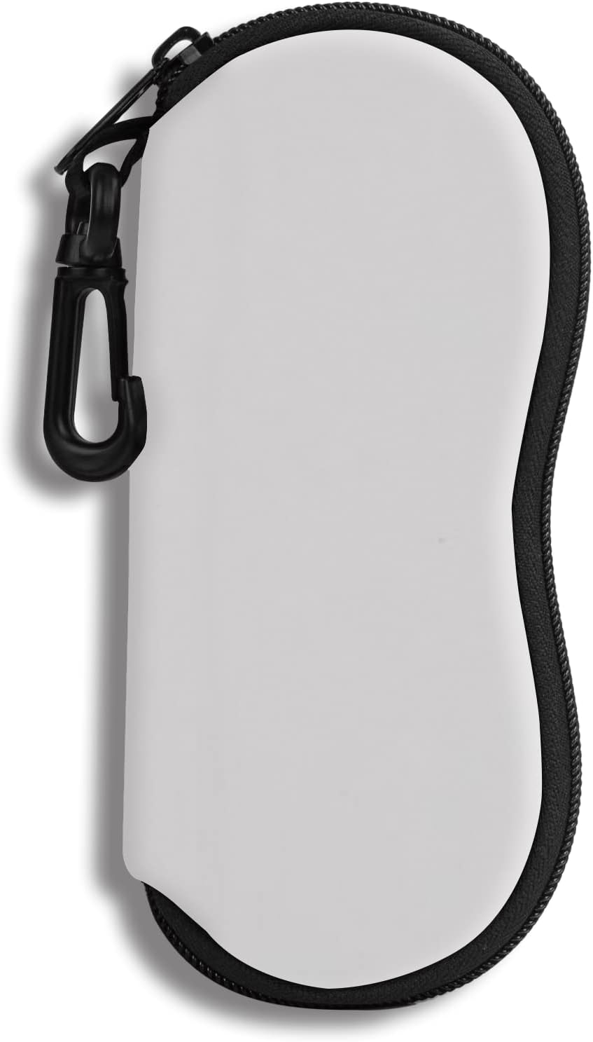 Eyeglass Case Sunglasses Soft Pouch with Belt Clip Ultra Light Neoprene Zipper Eyeglass Case Printed Sunglass Bag for Stylish Portable Travel Glasses Casefor Men & Women