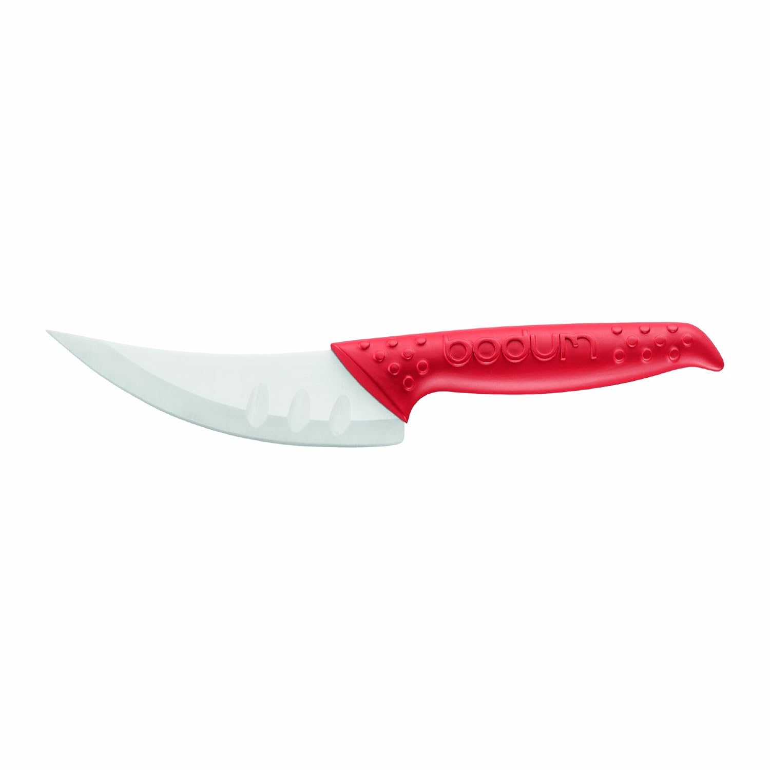 Buy Bodum Bistro Ceramic 10 cm 4Inch Firm Cheese Knife, Red Online at