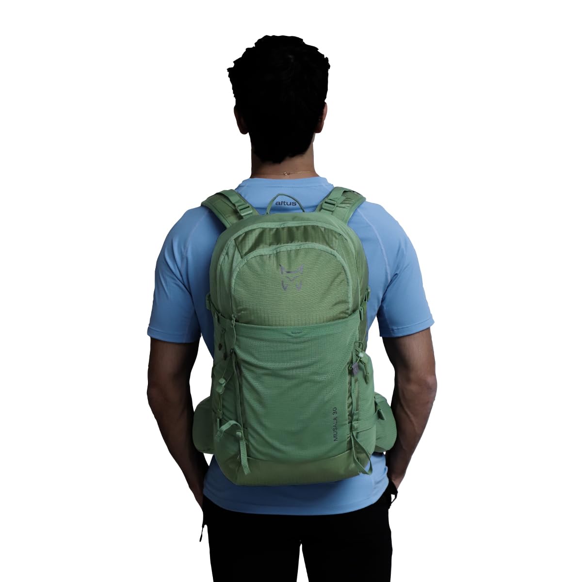 ALTUS Pack Trekking: Mochila Musala 30 L30 (30 Litros) + Bastones de Senderismo Acebo H30 Antideslizantes