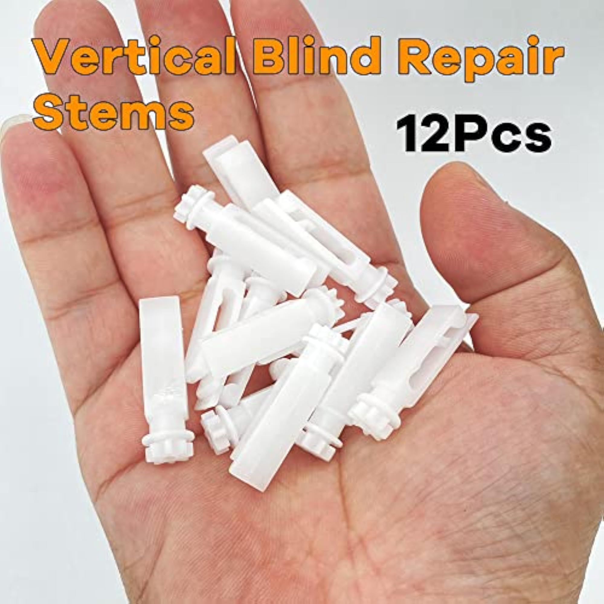 12 Sets Vertical Window Blind Stem and Gear for Vanes Carrier