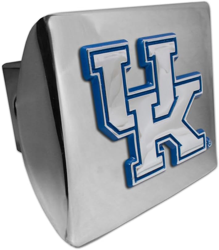 University of Kentucky Blue Chrome Hitch Cover
