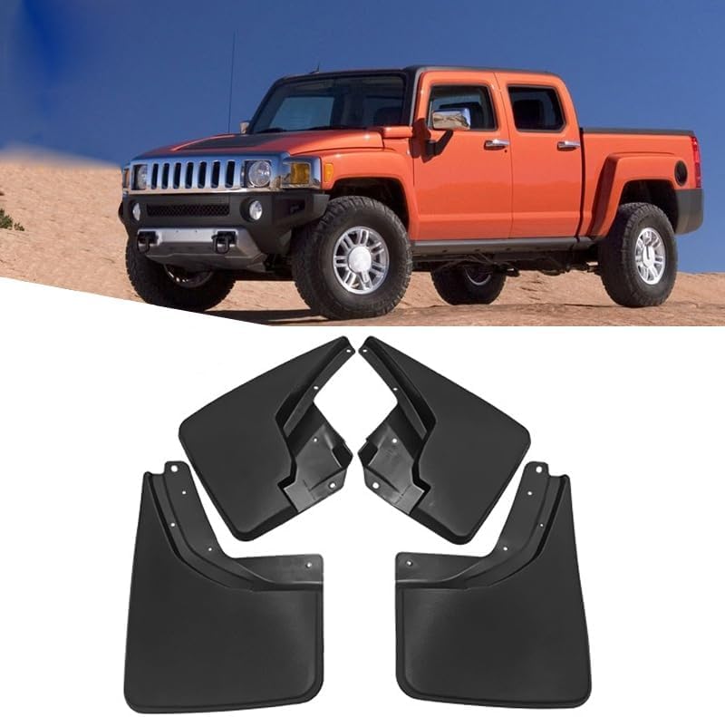 4 Pièces Bavettes Garde-Boue De Voiture Kit Avant Arrière Bavettes Pour