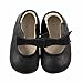 Robeez First Kicks Baby Girl and Unisex Shoes & Sneakers for Infant/Toddlers - 0-24 Months Black