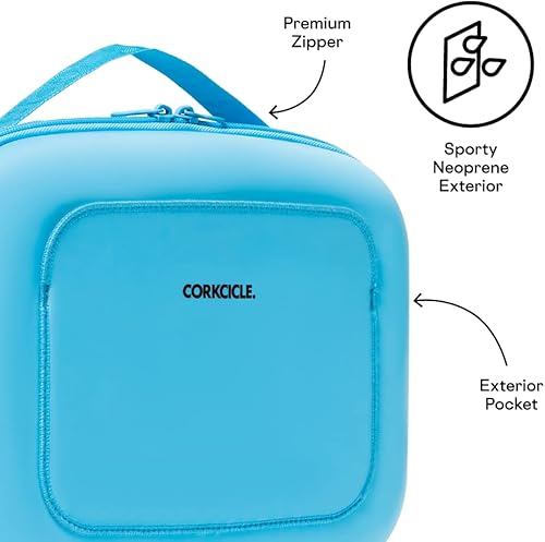 Miniatura 3 de Corkcicle Lonchera térmica a prueba de golpes, reutilizable, resistente al agua, con aislamiento, perfecta para viajar con vino, cerveza, paquetes