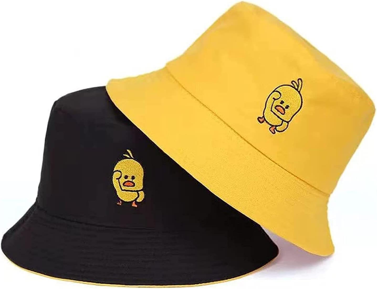 Tie Dye Bucket Hat Reversible Cotton Multicolored Fisherman Cap Packable Sun Hat - Image 3