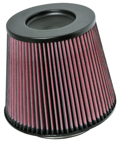 K&N Universal Clamp-On Air Filter: High Performance, Premium, Washable, Replacement Filter: Flange Diameter: 6 In, Filter Height: 7.5 In, Flange Length: 1.125 In, Shape: Round Tapered, RC-5179